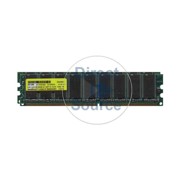 Dell 311-2906 - 2GB 2x1GB DDR PC-2100 ECC 184-Pins Memory