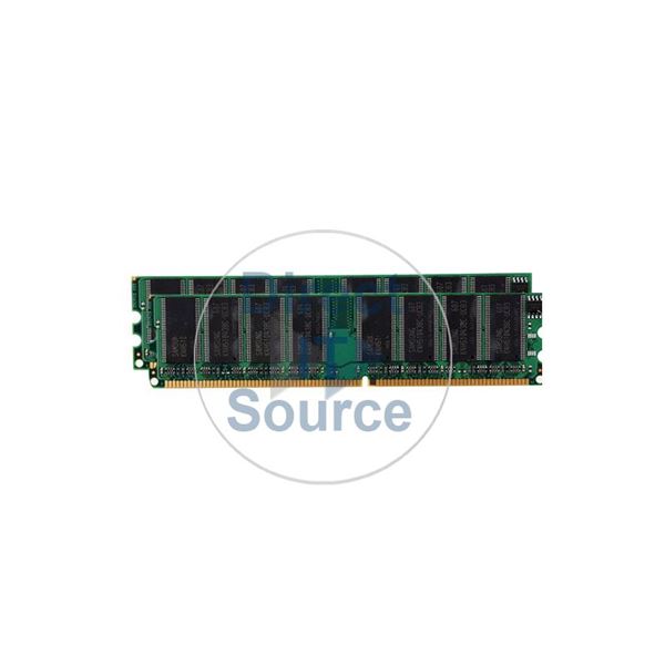 Dell 311-2970 - 1GB 2x512MB DDR PC-2700 ECC Unbuffered Memory