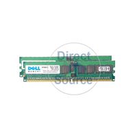 Dell 311-3586 - 1GB 2x512MB DDR2 PC2-3200 ECC Registered 240-Pins Memory