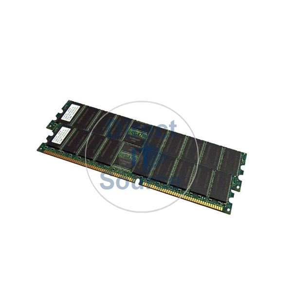 Dell 311-5134 - 1GB 2x512MB DDR2 PC2-5300 ECC 240-Pins Memory