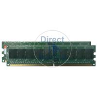 Dell 311-6151 - 1GB 2x512MB DDR2 PC2-5300 ECC Fully Buffered Memory