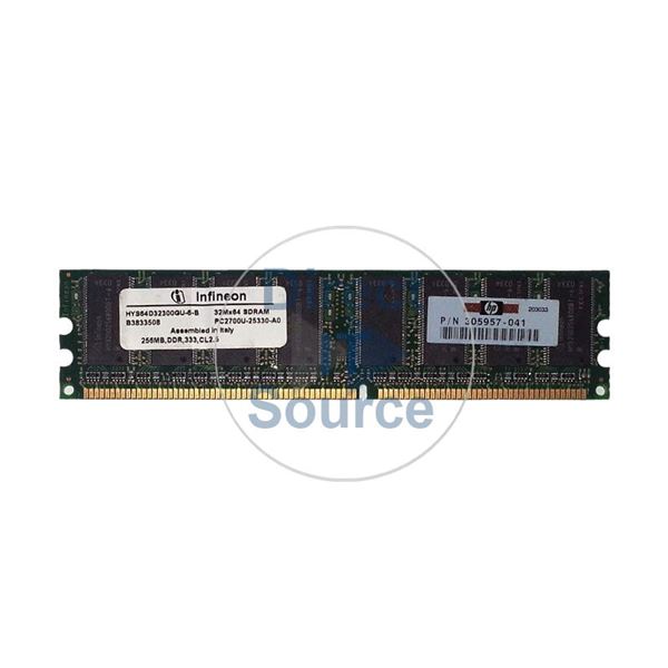 HP 314793-001 - 256MB DDR PC-2700 Non-ECC Unbuffered 184-Pins Memory