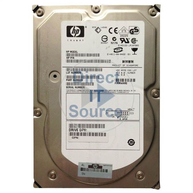 HP 319616-001 - 50GB 7.2K 3.5" Hard Drive