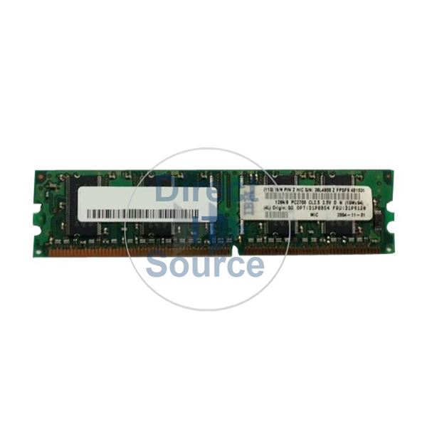 IBM 31P9120 - 128MB DDR PC-2700 184-Pins Memory