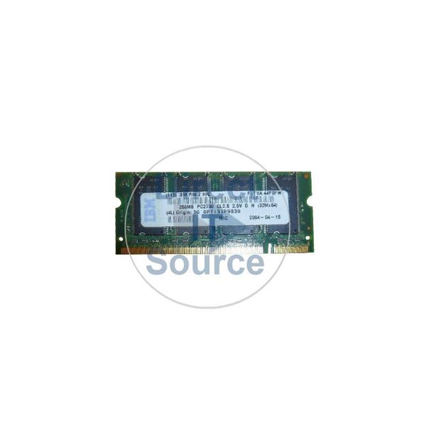 IBM 31P9830 - 256MB DDR PC-2700 200-Pins Memory