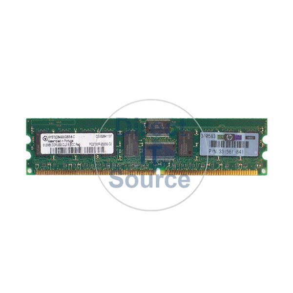 HP 331561-841 - 512MB DDR PC-2700 ECC Registered 184-Pins Memory