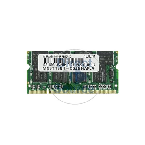 HP 336579-001 - 1GB DDR PC-2700 Non-ECC Unbuffered 200-Pins Memory