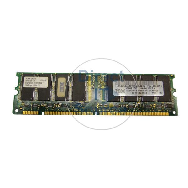 IBM 33L3073 - 128MB SDRAM PC-133 168-Pins Memory