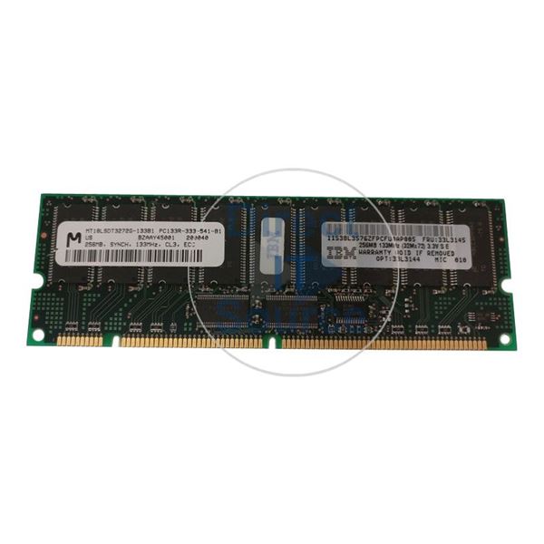IBM 33L3144 - 256MB SDRAM PC-133 168-Pins Memory