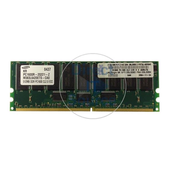 IBM 33L3284 - 512MB DDR PC-1600 ECC Registered Memory