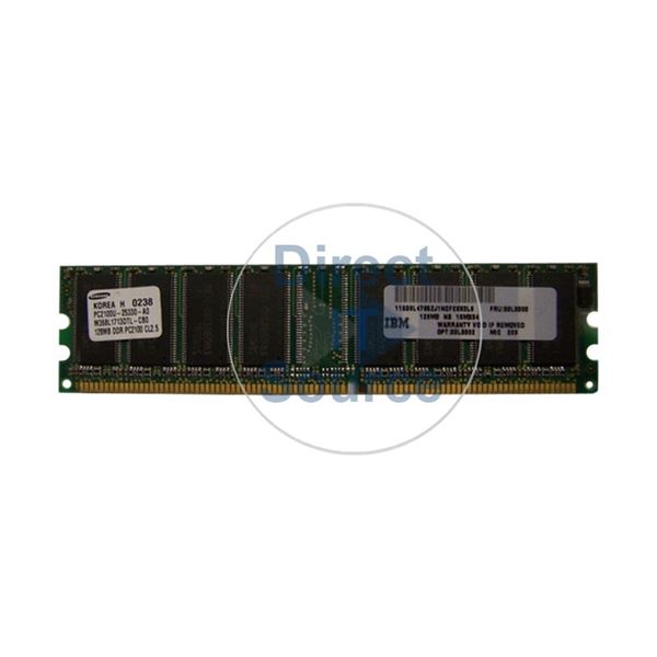 IBM 33L3303 - 128MB DDR PC-2100 Non-ECC Unbuffered Memory