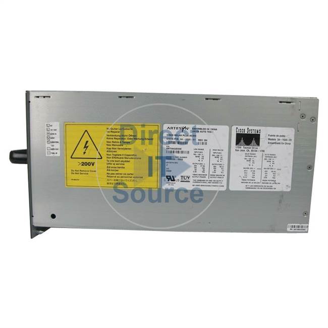 Cisco 34-1535-01 - 2525W Power Supply for Catalyst 6500