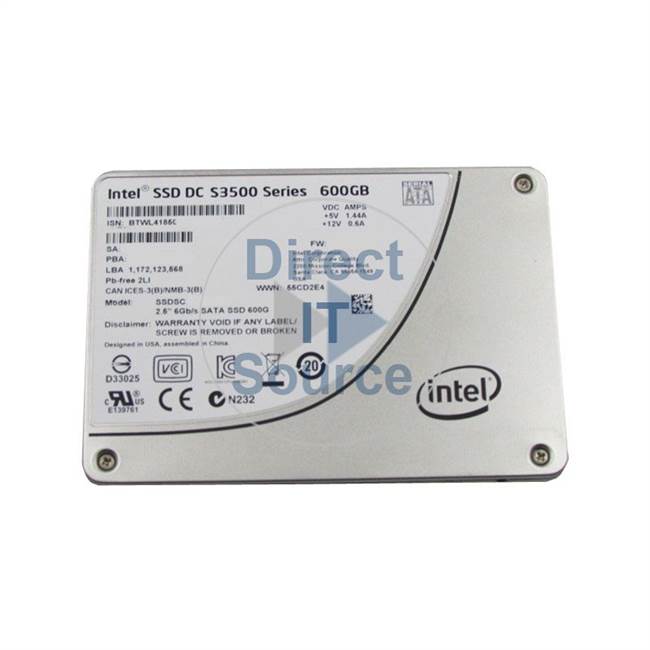 Dell 342-5377 - 600GB SATA 3.5" SSD
