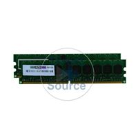 HP 343056-B21 - 2GB 2x1GB DDR2 PC2-3200 ECC Registered 240-Pins Memory