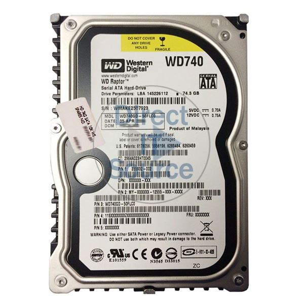 HP 355932-002 - 74GB 10K SATA 3.5" Hard Drive