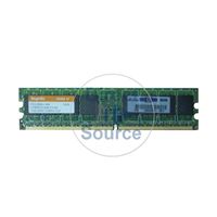 HP 355953-051 - 1GB DDR2 PC2-4200 Non-ECC Unbuffered 240-Pins Memory