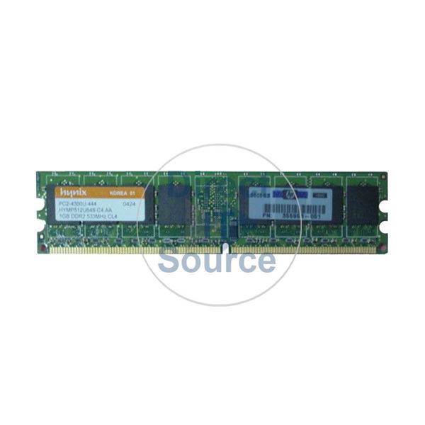 HP 355953-051 - 1GB DDR2 PC2-4200 Non-ECC Unbuffered 240-Pins Memory