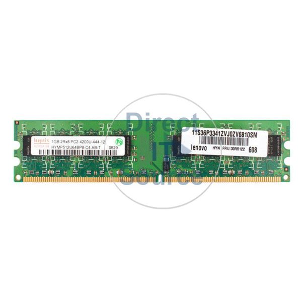 IBM 36P3341 - 1GB DDR2 PC2-4200 Non-ECC Unbuffered 240-Pins Memory