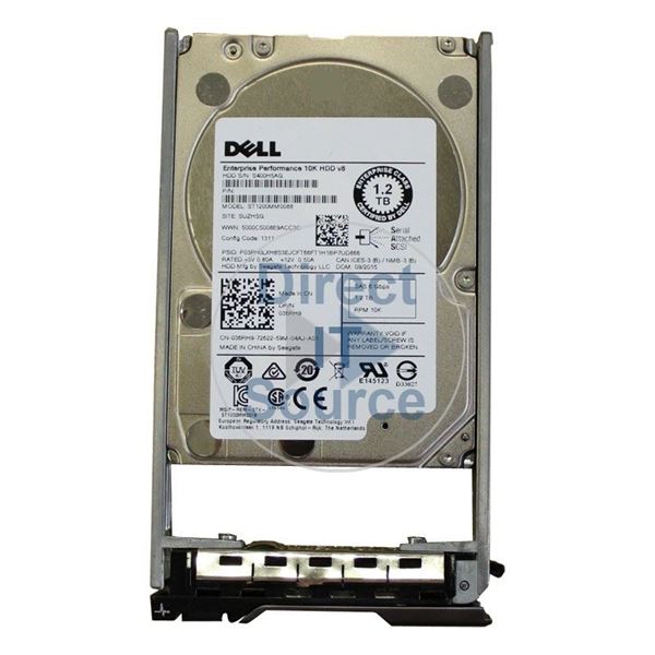 Dell 36RH9 - 1.2TB 10K SAS 6.0Gbps 2.5" 128MB Cache Hard Drive
