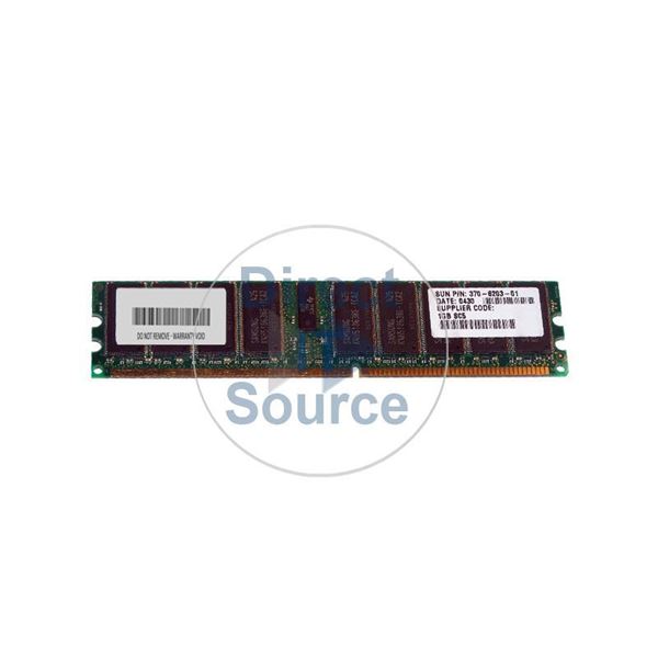 Sun 370-6203 - 1GB DDR PC-2100 ECC Registered Memory