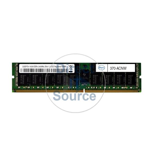 Dell 370-ACNW - 32GB DDR4 PC4-19200 ECC Registered 288-Pins Memory
