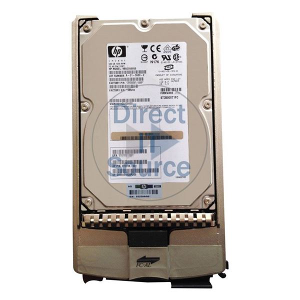 HP 370789-001 - 500GB 7.2K Fibre Channel 3.5" Hard Drive
