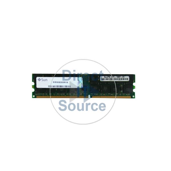 Sun 371-1097-01 - 2GB DDR PC-3200 ECC Registered 184-Pins Memory
