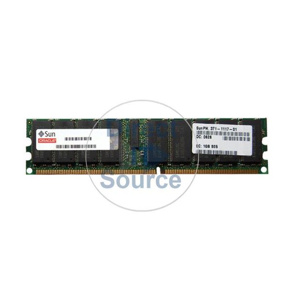Sun 371-1117-01 - 1GB DDR PC-2700 ECC Registered Memory