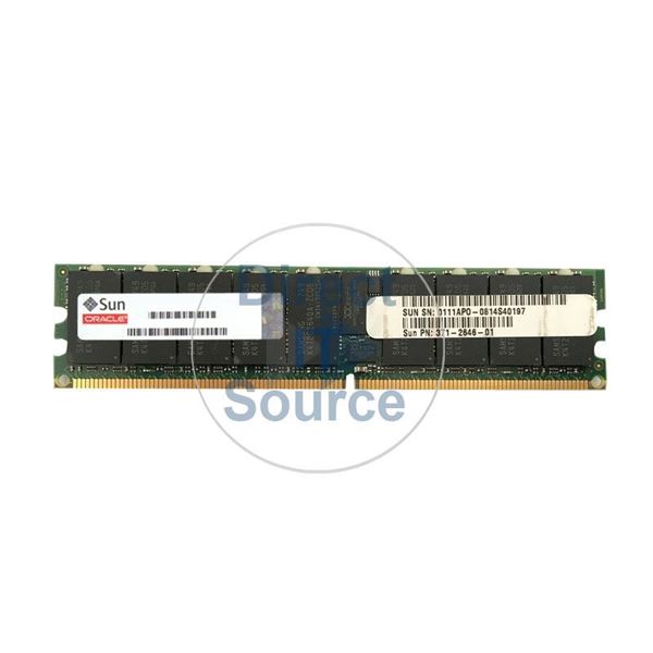 Sun 371-2646-01 - 4GB DDR2 PC2-4200 ECC Registered Memory