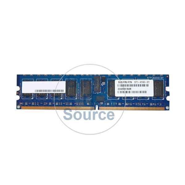 Sun 371-4143-01 - 2GB DDR2 PC2-5300 ECC Registered Memory