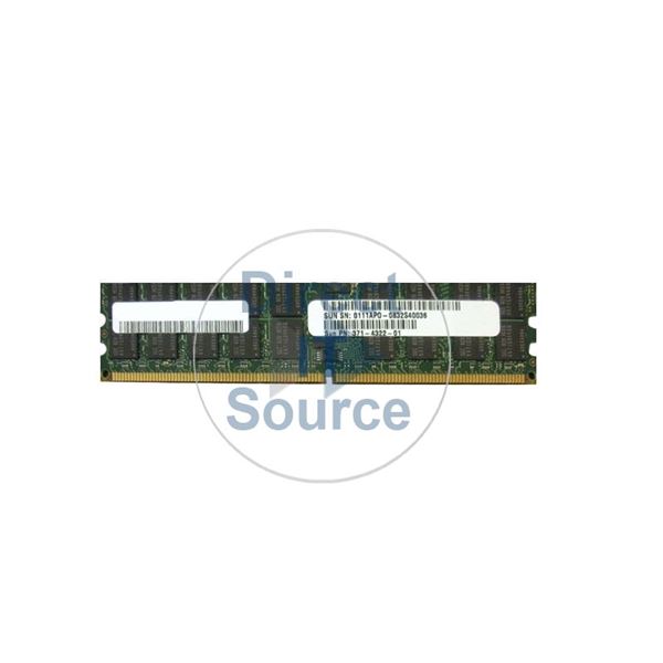 Sun 371-4322 - 4GB DDR2 PC2-5300 ECC Registered 240-Pins Memory