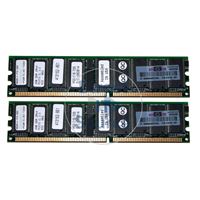 HP 371049-B21 - 4GB 2x2GB DDR PC-2700 ECC Registered 184-Pins Memory