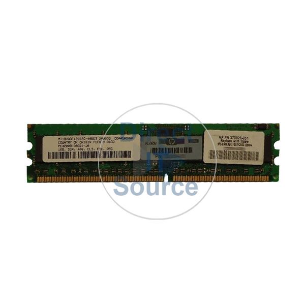 HP 373029-051 - 1GB DDR PC-3200 ECC Registered 184-Pins Memory