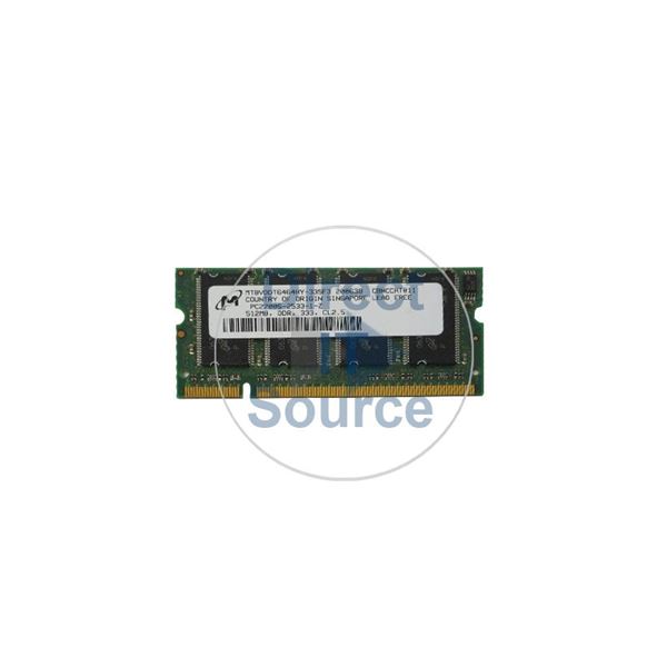 HP 374630-634 - 512MB DDR PC-2700 Non-ECC Unbuffered 200-Pins Memory