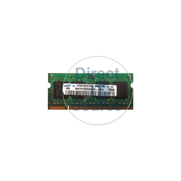 HP 374662-432 - 512MB DDR2 PC2-4200 Non-ECC Unbuffered 200-Pins Memory
