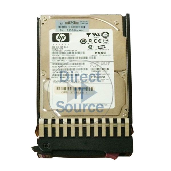 HP 375863-011 - 146GB 10K SAS 2.5" Hard Drive