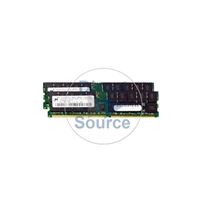 HP 376638-B21 - 1GB 2x512MB DDR PC-3200 ECC Registered Memory