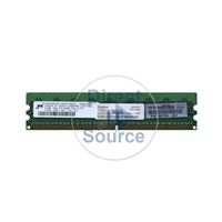 HP 384704-051 - 512MB DDR2 PC2-5300 ECC Unbuffered 240-Pins Memory