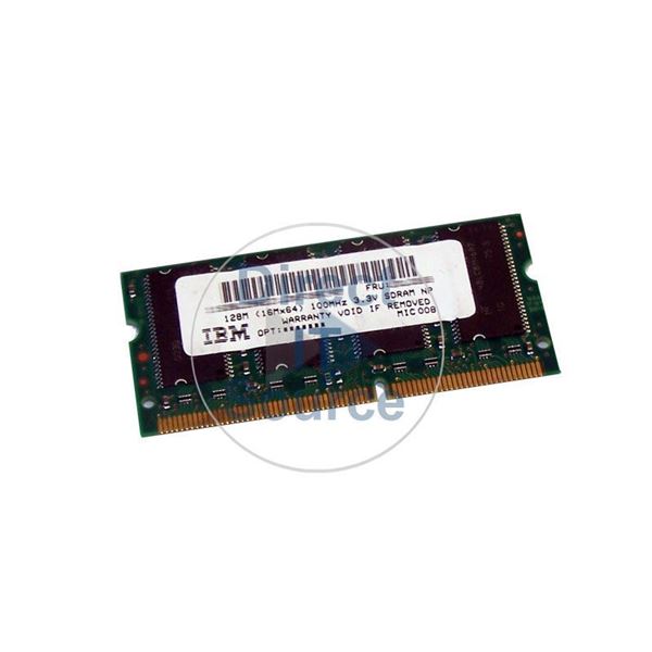 IBM 38L2982 - 128MB DDR PC-100 Non-ECC Unbuffered 144-Pins Memory