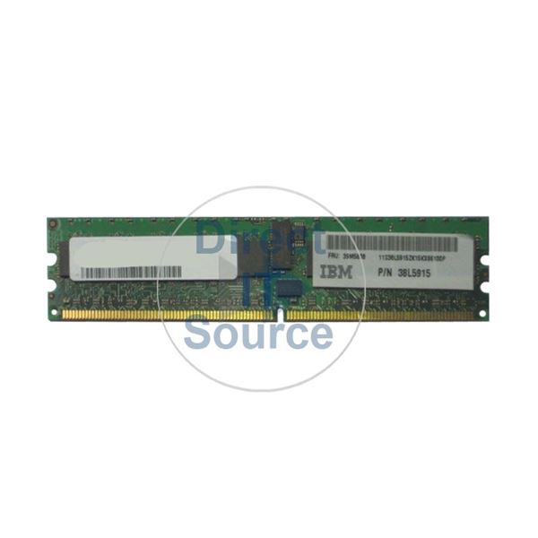 IBM 38L5915 - 1GB DDR2 PC2-3200 ECC Registered 240-Pins Memory