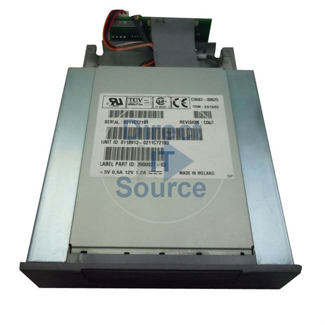 Dell 390-0027 - 20/40GB 4 Mm DDS-4 Tape Drive For E3500-6500 Sf 12K-25K Sf V250