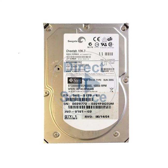 390-0101-03 Sun - 300GB 10K Fibre Channel Cache Hard Drive