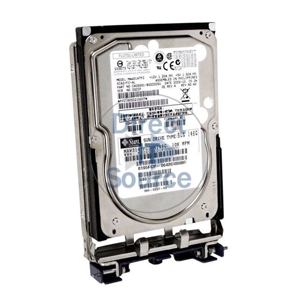 Sun 390-0257-03 - 146GB 10K Fibre Channel 3.5" Hard Drive