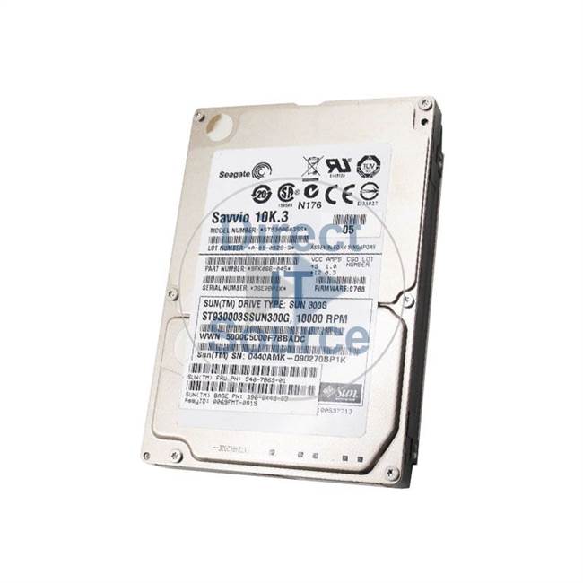 390-0449-03 Sun - 300GB 10K SAS 2.5" Cache Hard Drive