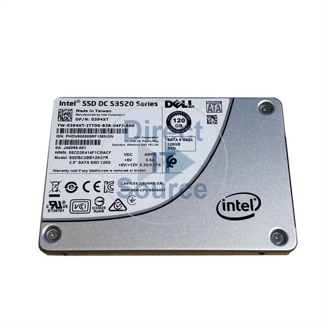 Dell 394XT - 120GB SATA 2.5" SSD