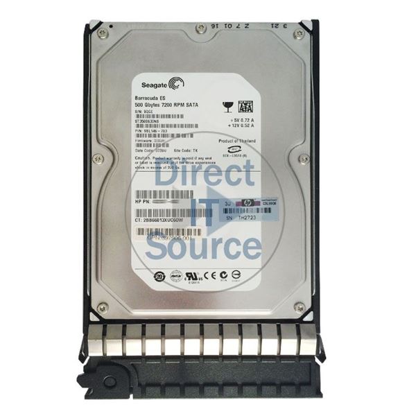 HP 397906-001 - 500GB 7.2K SATA 3.5" Hard Drive