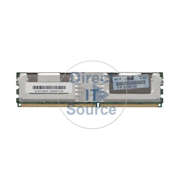 HP 398707-251 - 2GB DDR2 PC2-5300 ECC FULLY BUFFERED 240 Pins Memory