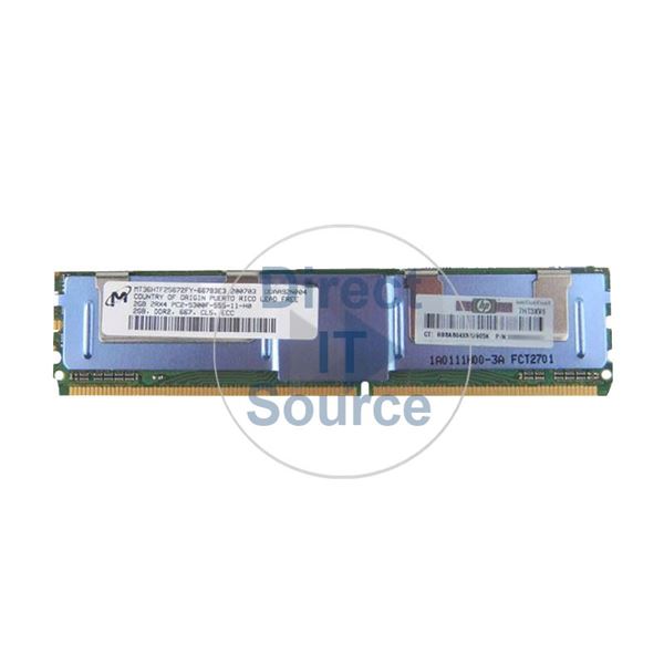HP 398707-851 - 2GB DDR2 PC2-5300 ECC Fully Buffered 240-Pins Memory