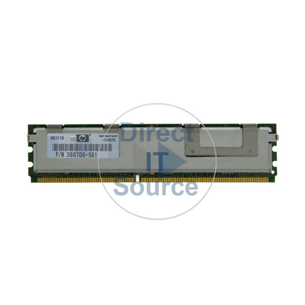 HP 398708-561 - 4GB DDR2 PC2-5300 ECC FULLY BUFFERED 240 Pins Memory