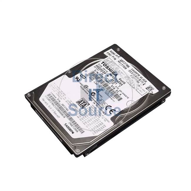 Lenovo 39T2765 - 40GB 5.4K SATA 2.5" Hard Drive